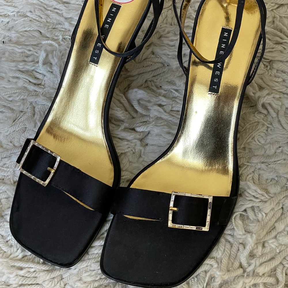 Nine west black heels